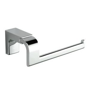 ORIGINS LIVING SONIA ELETECH CHROME BATHROOM OPEN TOILET ROLL HOLDER, 114191